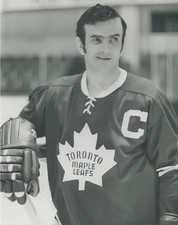 HOCKEY  PHOTO PRINT  NHL TORONTO MAPLE LEAFS DAVE KEON 