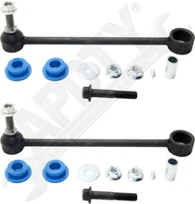 APDTY 171300x2 Sway Bar End Link Bushing Set; Rear Left & Right