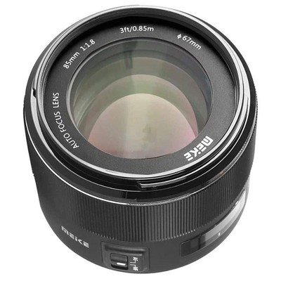 Meike 85mm f/1.8 Lens for Nikon F, Black #20280002