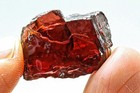 34.5Ct Natural Mozambique Red Garnet Rhodolite Facet Rough Specimen YHEA60 — photo 2