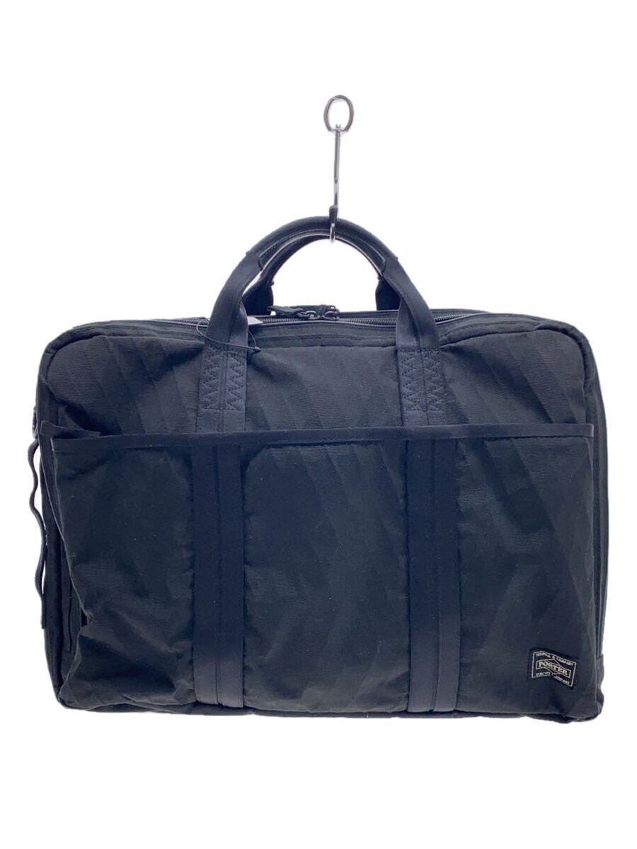 Porter Black Briefcase 9cm Depth 30x40cm Size Plain Fabric