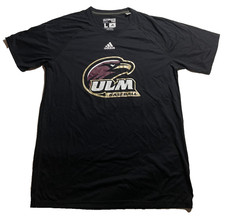 Adidas ULM Warhawks Baseball T-Shirt Black Adult Size L Ultimate Tee NCAA NEW