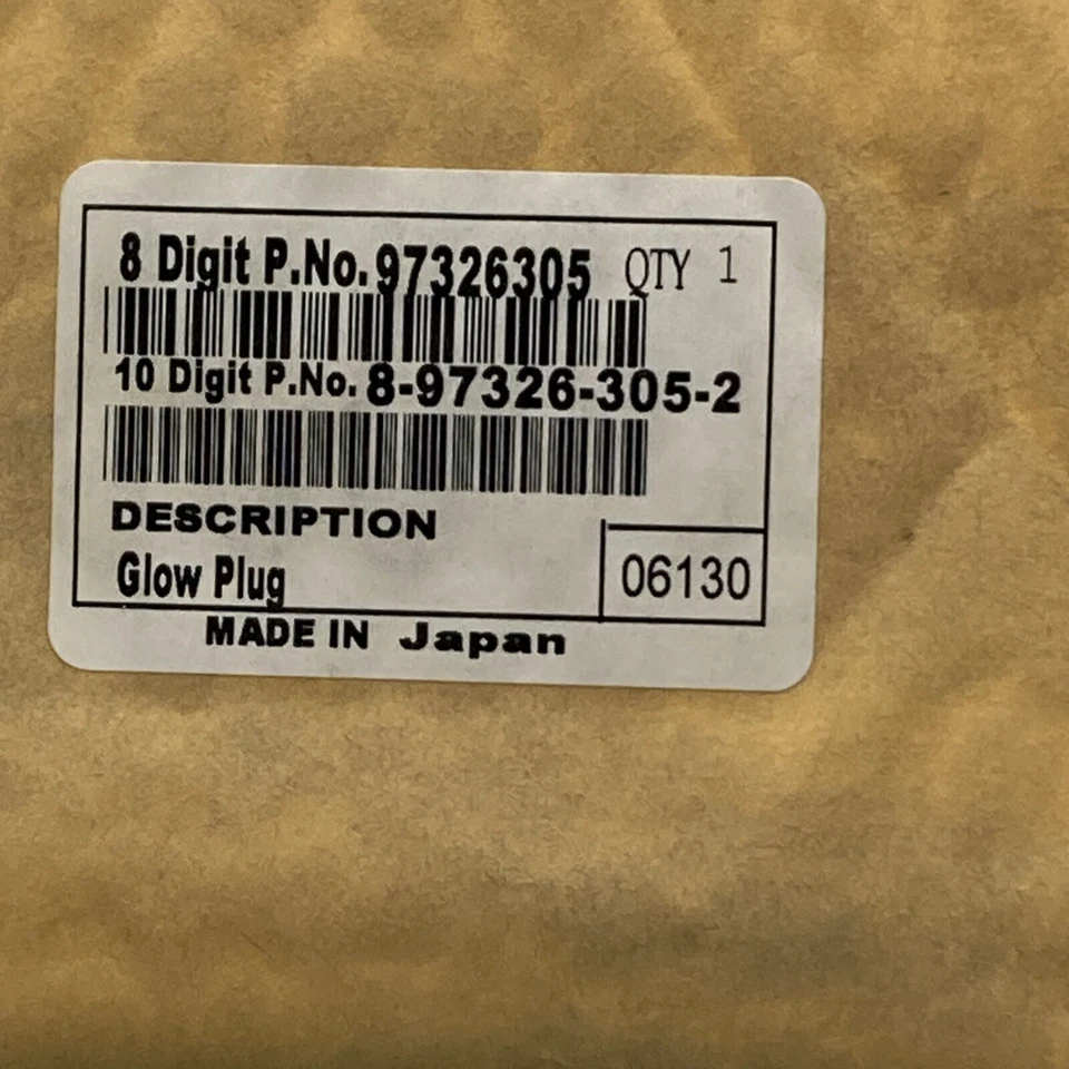 REEMPLAZA BUJÍA INCANDESCENTE GM 97326305 NUEVA Foto 2 de 2