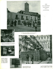 Antique 1938 Cat Power Plants Magazine Document