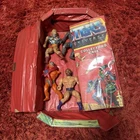 Vintage He-Man MOTU Masters of the Universe Lot 4 Figures Parts/Repair & Case