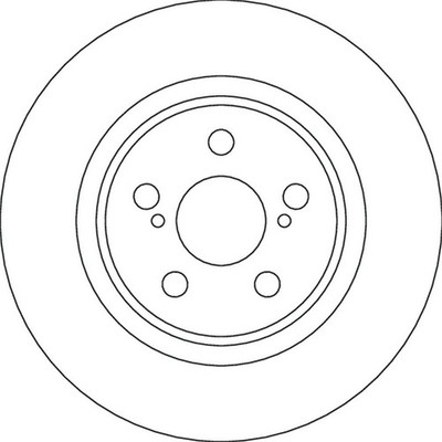 Brake Disc TRW DF4641