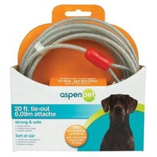 Booda Extra Heavy Dog Tie Out 20' Null