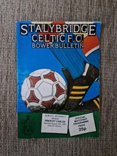 Stalybridge Celtic v Prescot Cables 198586 NWCL