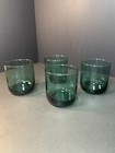 Libbey 4 Metropolitan Juniper Green On the Rocks Cocktail Lowball Tumblers