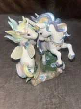 Rainbow Dreams Unicorns Figurines The Courtship The Hamilton Collection