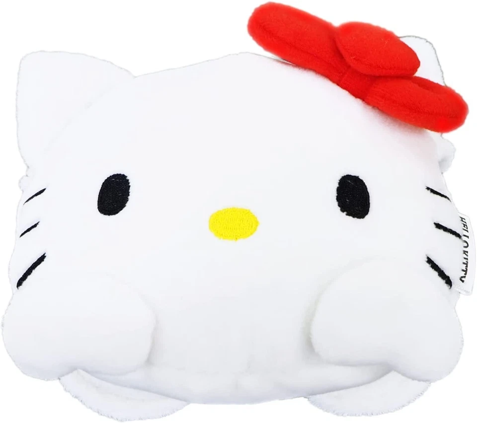ENJOY CADDIE BAG Sanrio Hello Kitty Putter Cover Mallet Type / Golf Face design White Cat Japan