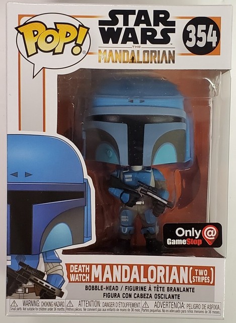 Funko Pop Star Wars The Mandalorian Death Watch Two Stripes Gamestop 354 Disney for sale online