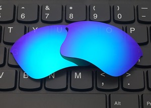 New-Replacement-Lenses-For-Oakley-Flak-Jacket-XLJ-Sunglasses-Polarized-Ice-Blue