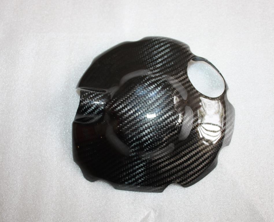 Protection carter embrayage R6 carbone brillant haut de gamme 2008-2012