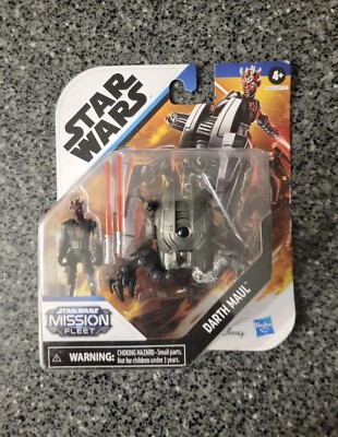 DISNEY Hasbro Star Wars Mission Fleet DARTH MAUL Action Figure New