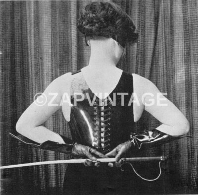 Vintage 1940s Bondage Exoique Sexy Whips Risque Naughty Costume Photo ...