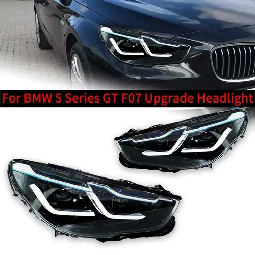 LED Headlight Headlamp For BMW 5 Series GT F07 assembly Double Beam Lens 10-17 - Picture 2 of 20
