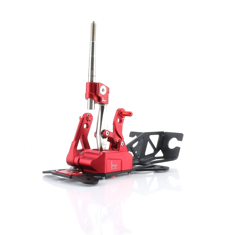 Красный гибридный гоночный короткий переключатель передач в сборе для Honda 97-01 Prelude / 98-02 Accord - Изображение 2 из 4