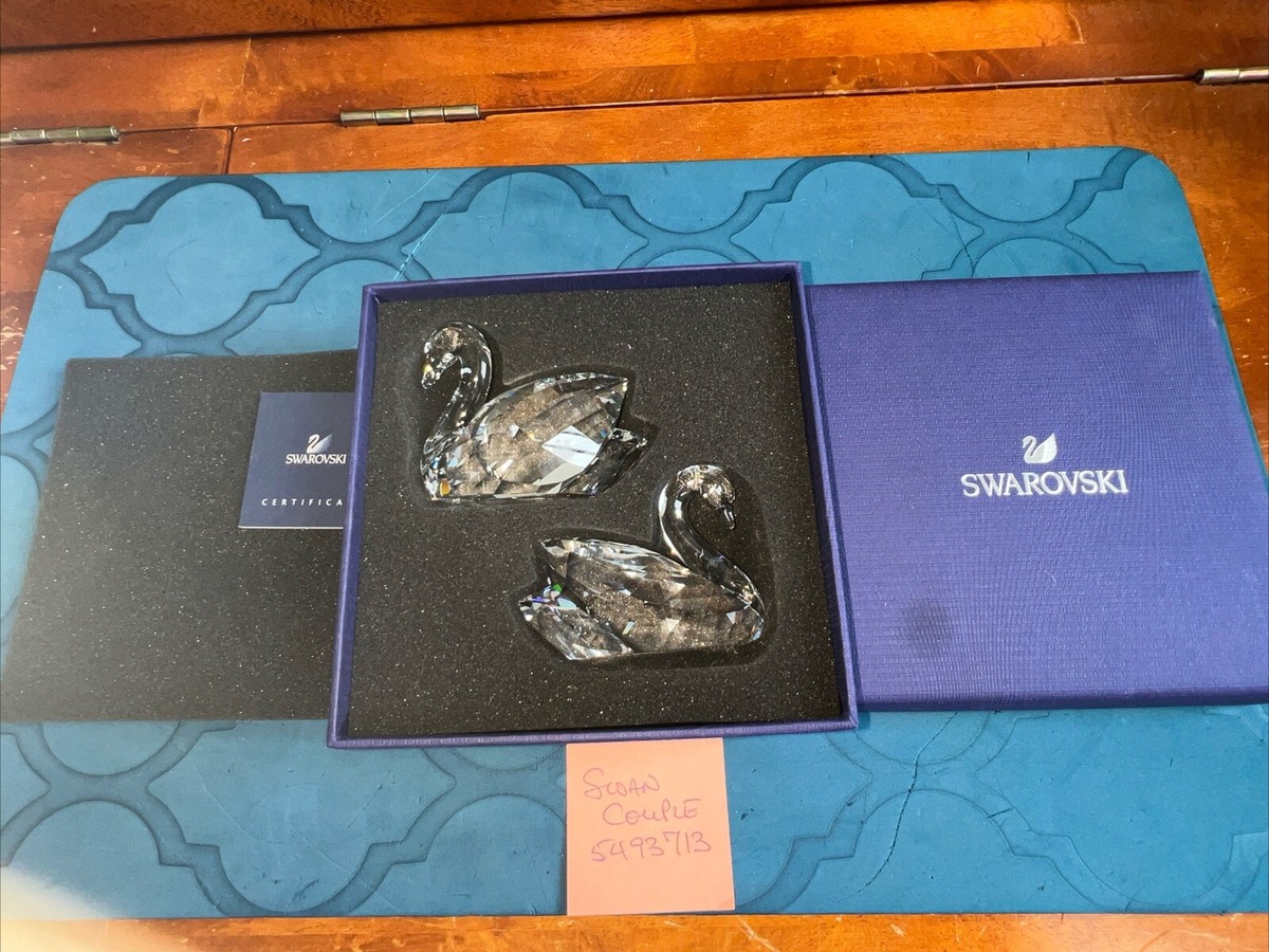 Swarovski 2020 Swan Couple 5492713 Mint in original Box. | eBay