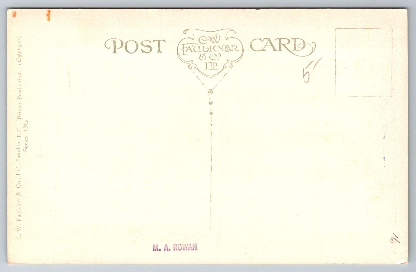 Mr Pickwicks Interview with Arabella Allen Arthur Moreland Faulkner Postcard ART