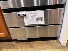 Sharp SKMD24U0ES 24" Stainless UC Microwave Drawer Oven Pedestal NOB #146574
