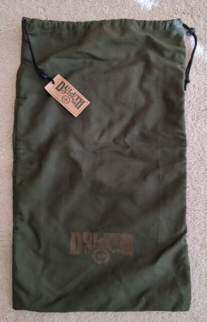 Duluth Trading Co Canvas Green Canvas Drawstring Laundry/Dust Bag 16"x 27.5" New