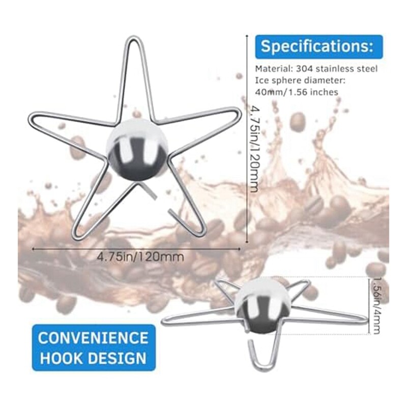 Reusable Stainless Steel Ice Balls for Coffee Tool Unlock the True Flavors8905 eBay