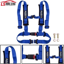 2” Racing 4 Point Universal Vehicle Auto Car Belt Buckle Harness US