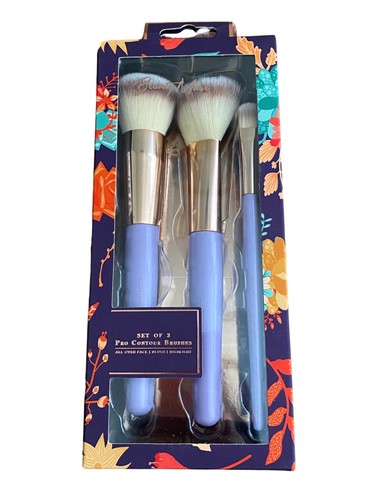 Juego de 3 cepillos de contorno profesionales Beauty Muse Pro maquillaje NUEVO - Imagen 2 de 9
