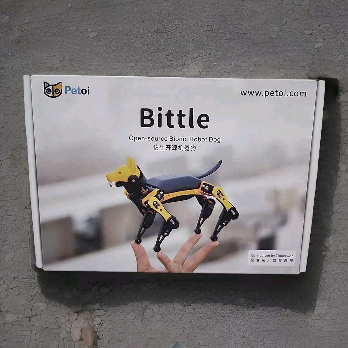 【未使用】Petoi Bittle Robot Dog STEM Kit Amazon.com: Bittle Robot Dog Kit(Construction) | Coding