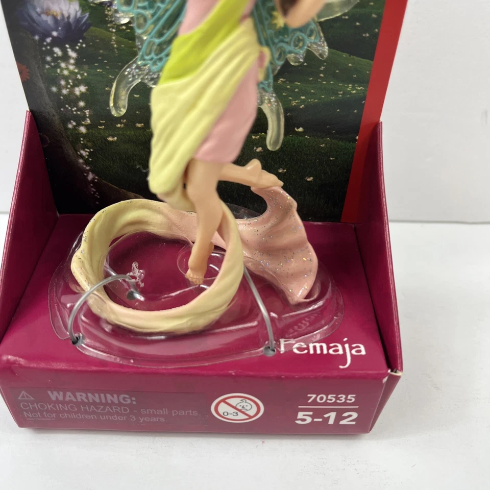 Schleich Bayala Femaja Con Mariposa Estrella Elfo Hada Retirado 70535 Nuevo en Paquete Foto 3 de 4