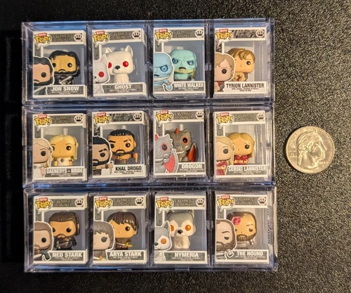 Bitty Pop! Game of Thrones - 1" MINIS - Complete Common Set of 12 - No Mystery
