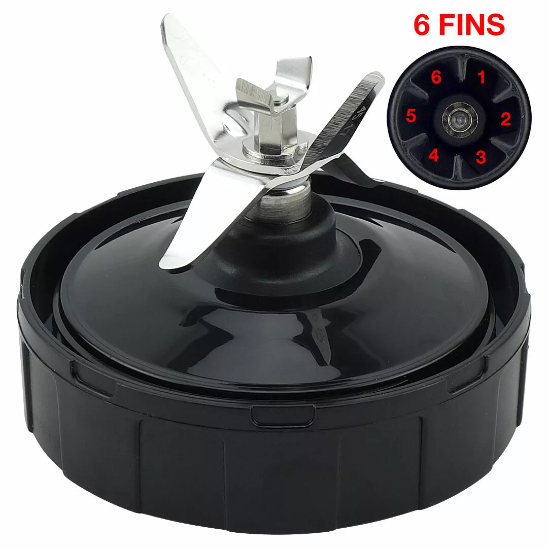 Lid and 32OZ Cup and 7 Fins Blade for Compatible for Ninja Auto IQ 1000W  Blender Accessories BL482 