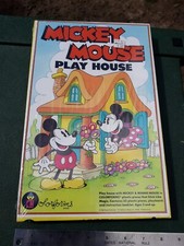 NIB NEW Vintage Mickey Mouse PlayHouse Colorforms Set 689 PLAY HOUSE DISNEY doll