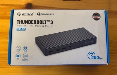ORICO Thunderbolt 3 Dockingstation Dual M.2 NVME SSD