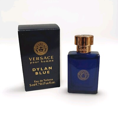 Versace Pour Homme Dylan Blue  5 ml Eau de Toilette Miniatur- Mini *******
