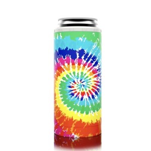 Stainless Slim Can Koozie Tye Dye