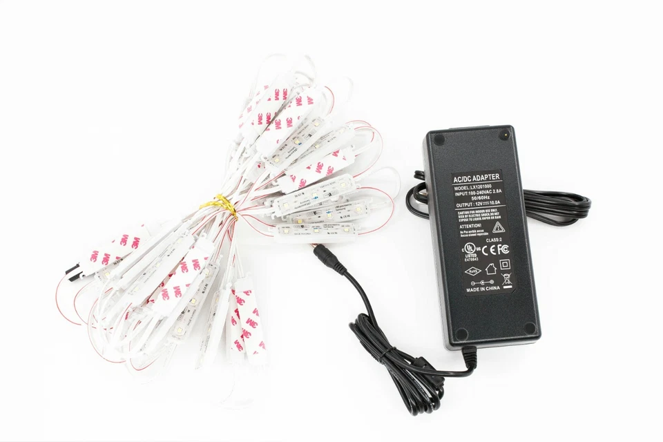 ACTUALIZACIONES LUZ LED FRONTAL más brillante 25 pies 50 pies 75 pies Chip Samsung + UL POWER Foto 3 de 4