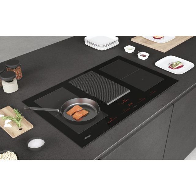 Haier HAIH8IFMCF 80cm Central Vented WIFI Induction Hob