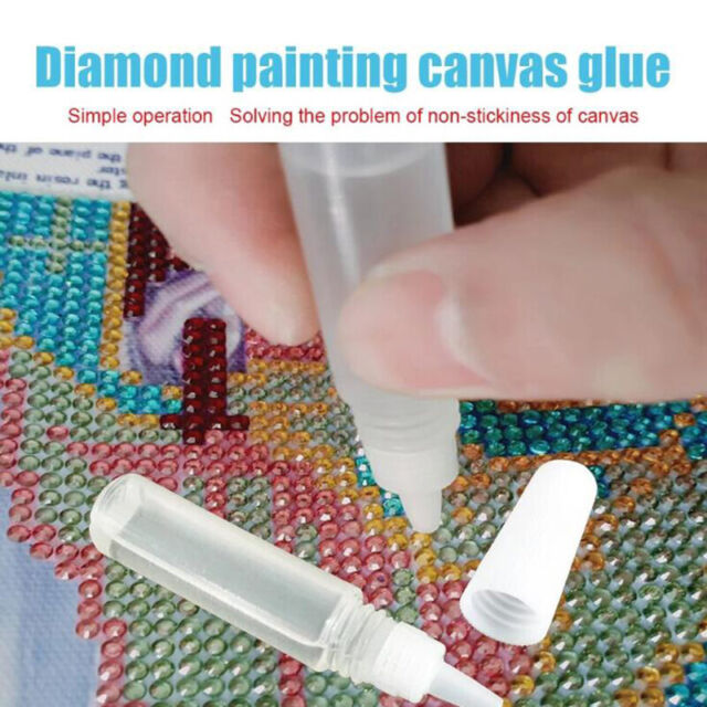 5Pcs Diamond Painting Glue Non-toxic Diamond Embroidery Glue Cross Stitch GY4