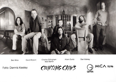 Counting Crowes - Promo Photo 1996 - August And Everything After Recovering The