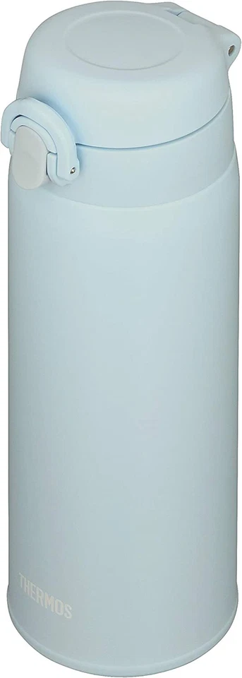 Thermos Water Bottle Vacuum Insulated Mobile Mug 0.5L Dusty Blue 500ml JOF-500 D - Image 3 of 4