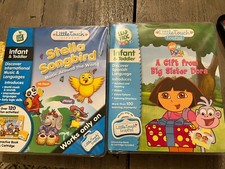 Leap Frog Baby Little Touch Set Of 2 Dora And Stella Songbird New