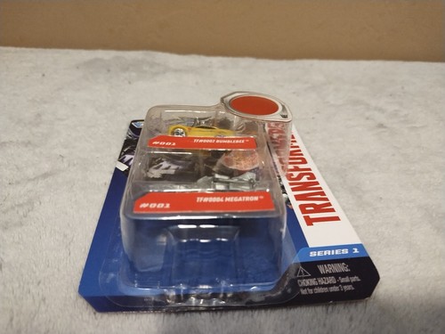 Micro Machines Transformers 2-Pack #001 Bumblebee Megatron Series 1 New Decoder - Picture 12 of 12