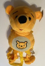Yellow Bear Plush Stuffed Animal Toddler Harness Safety Leash