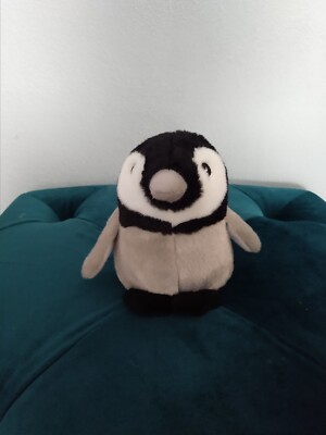 Wild Republic Gray & Black Mini Penguin Plush Stuffed Animal