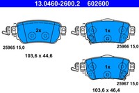 BremsbelÄGe Renault T. Kadjar 1.2-1.6/1.5-1.7 DCI 15-