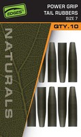 Fox Edges™ Naturals Power Grip Tail Rubbers - Size 7 Karpfen Montage CAC842