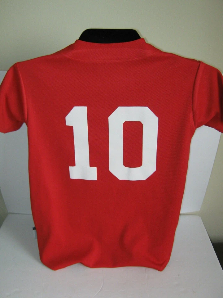 Camiseta de béisbol Big Dogs Majestic Cool Base roja corta juvenil L poliéster primavera Foto 4 de 4