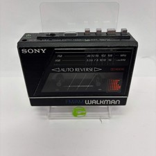 Sony WM-F77 FM/AM Stereo Cassette Player